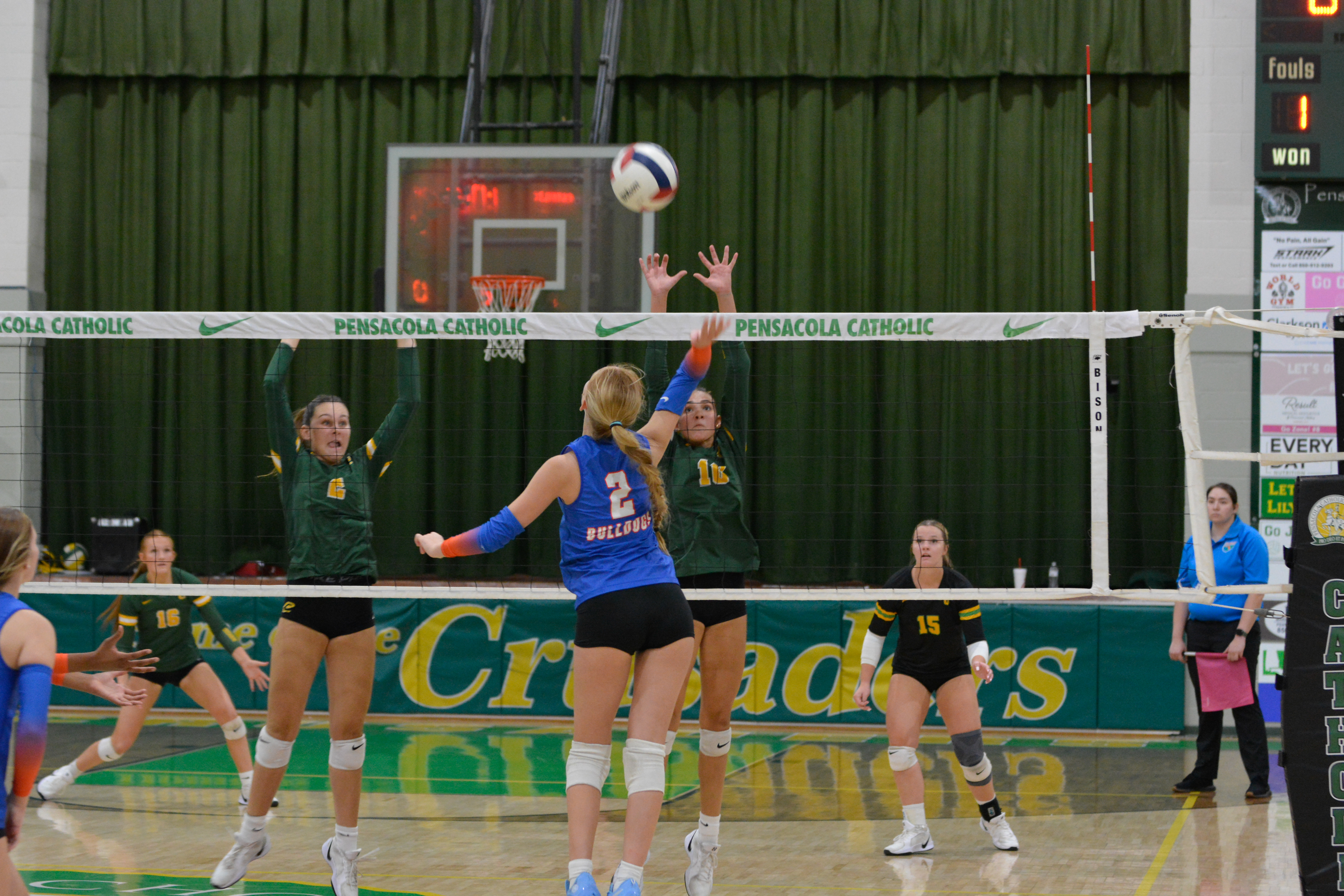 Catholic Vs. Freeport Volleyball Game